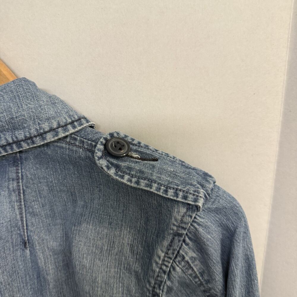 Lucky Brand Outdoor And Utility Women’s Denim Coat Size‎ S No. 80318 Lightweight - Picture 9 of 11